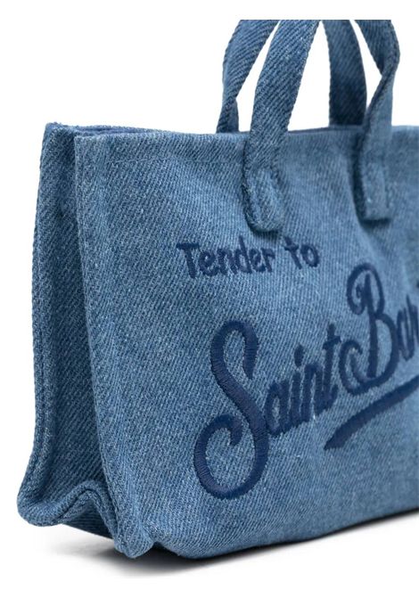 Phone Bag con loog SAINT BARTH | PHONE009 PHONE BAG DENIM01350I DENIM EMB